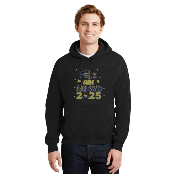 Men's Hoodie Pumas UNAM Happy New Year Sweatshirt