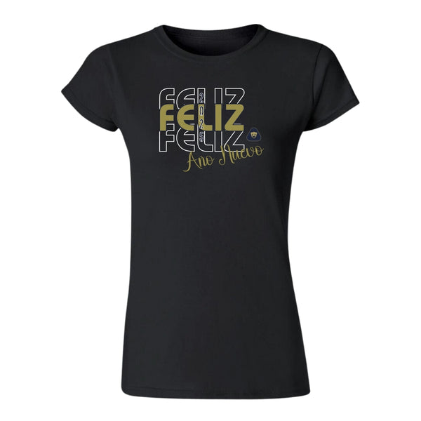 Playera Navideña Mujer Pumas UNAM Nuevo Año