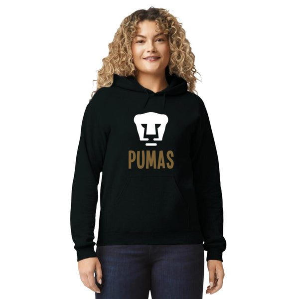 Sudadera Mujer Hoodie Pumas UNAM Logo Pumas