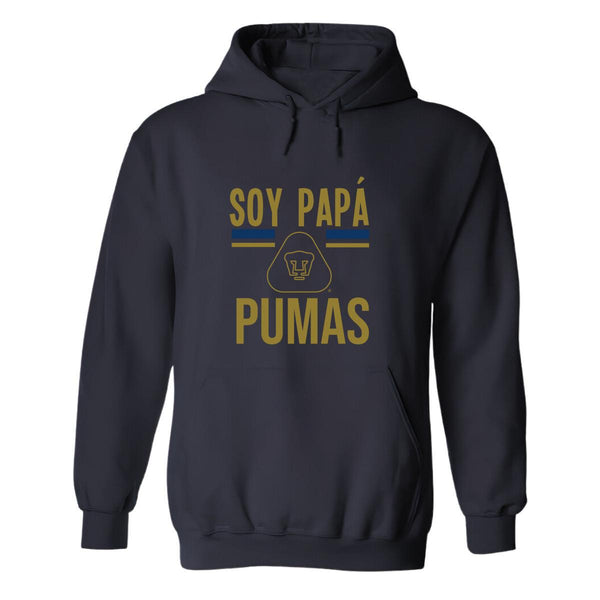 Sudadera Hombre Hoodie Pumas UNAM Papá Pumas Logo