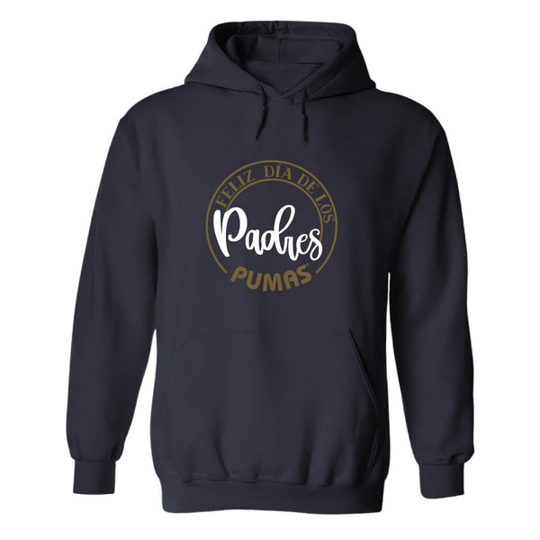 Sudadera Hombre Hoodie Pumas UNAM Feliz día Papá