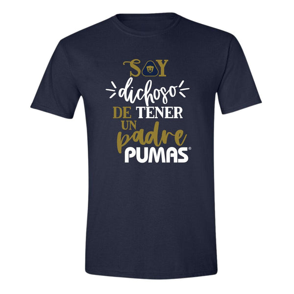 Playera Hombre Pumas UNAM Soy dichoso papá