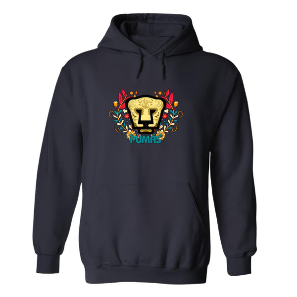 Women's Sweatshirt Hoodie Pumas UNAM Day of the Dead