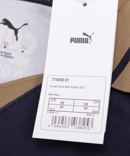 Jersey Pumas Local 2026/27 Manga Corta Estadio