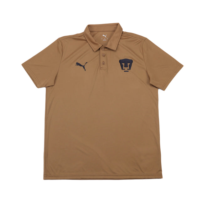 Playera Polo Pumas Teamwear 2026/27 Color Cobre Envejecido para Hombre