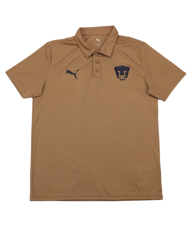 Playera Polo Pumas Teamwear 2026/27 Color Cobre Envejecido para Hombre