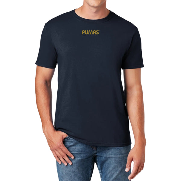 Playera Hombre Pumas UNAM Blank Dorado Azul Paquete 5