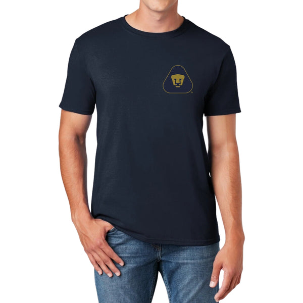 Playera Hombre Pumas UNAM Blank Triangular