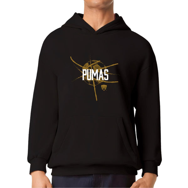 Sudadera Hombre Hoodie Pro Dry Pumas UNAM Balón