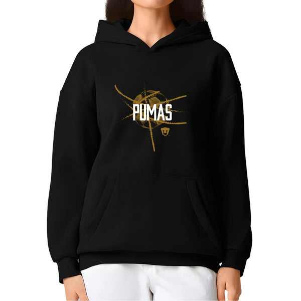 Sudadera Mujer Hoodie Pro Dry Pumas UNAM Balón