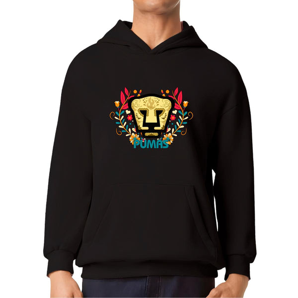 Sudadera Hombre Hoodie Pro Dry Pumas UNAM Día de Muertos