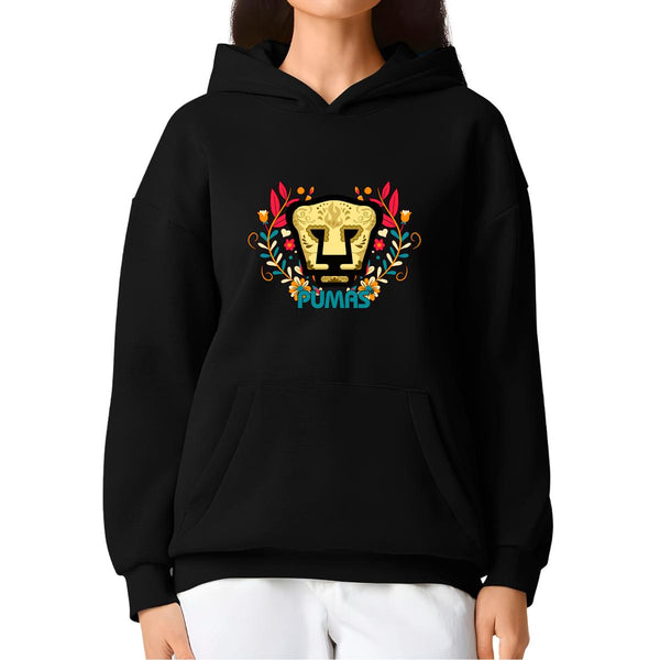 Sudadera Mujer Hoodie Pro Dry Pumas UNAM Día de Muertos