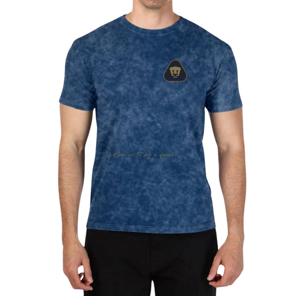 Playera Hombre Mineral Wash Pumas UNAM Te voy a querer