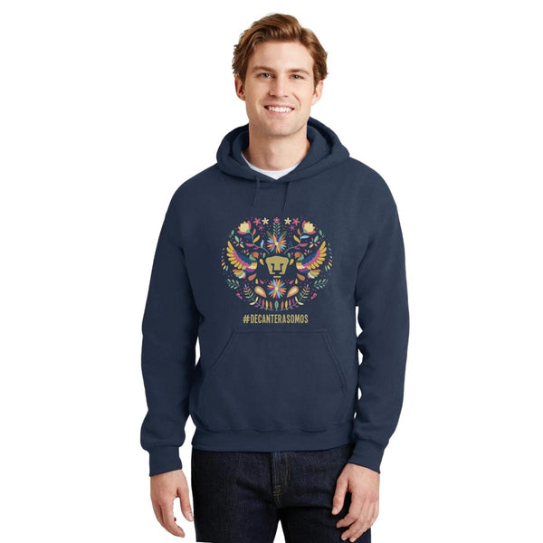 Sudadera Hombre Hoodie Pumas UNAM Mes patrio Cantera