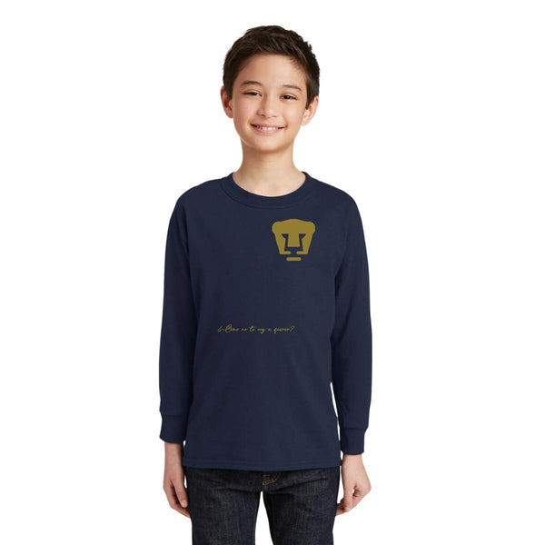 Playera M Larga Niños Pumas UNAM Puma a querer