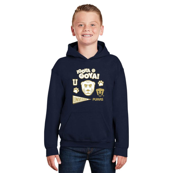 Sudadera Niños Hoodie Pumas UNAM Goyo Universidad