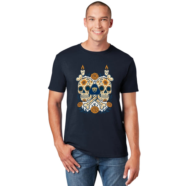 Playera Hombre Pumas UNAM Calaveras