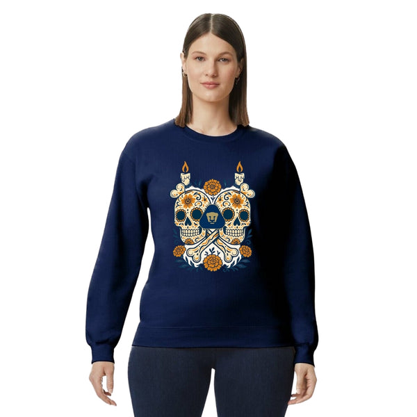 Sudadera Mujer Pumas UNAM Calaveras