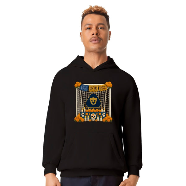 Sudadera Hombre Hoodie Pro Dry Pumas UNAM Altar Muertos