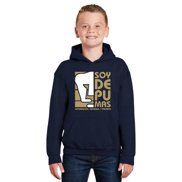 Sudadera Niños Hoodie Pumas UNAM Soy de Pumas