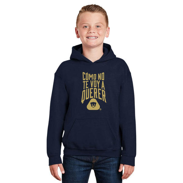 Sudadera Niños Hoodie Pumas UNAM Cómo no te voy a querer