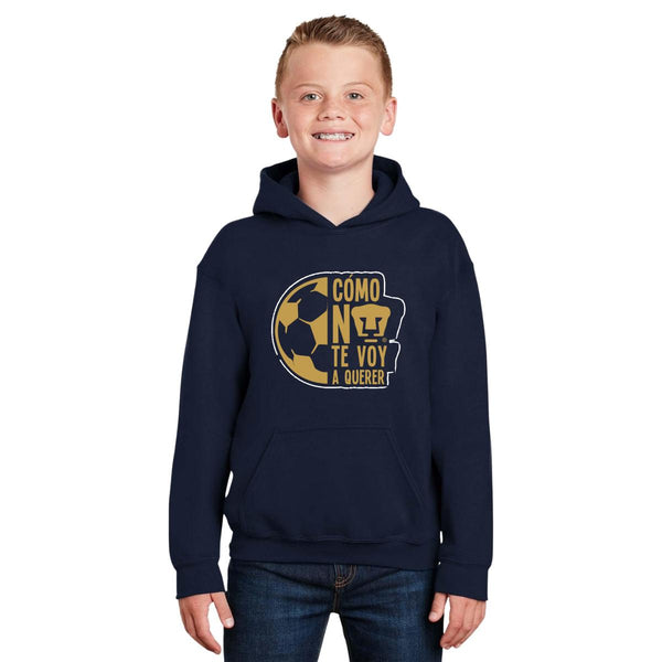 Sudadera Niños Hoodie Pumas UNAM Medio balón