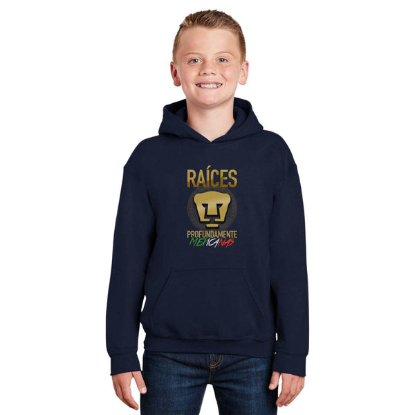 Sudadera Niños Hoodie Pumas UNAM Raíces
