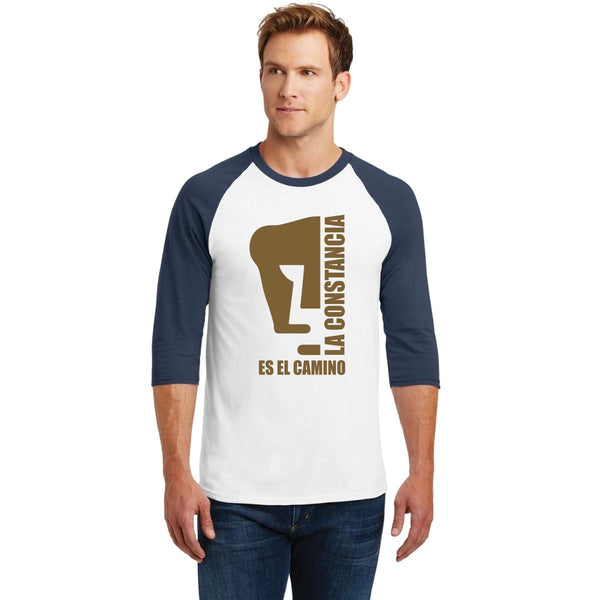 Playera Raglán Manga 3/4 Hombre Pumas UNAM La constancia