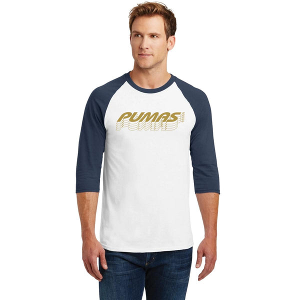 Playera Raglán Manga 3/4 Hombre Pumas UNAM Duplicado