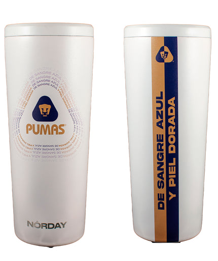 Termo Bloom 25 oz Pumas - Sangre Blanco