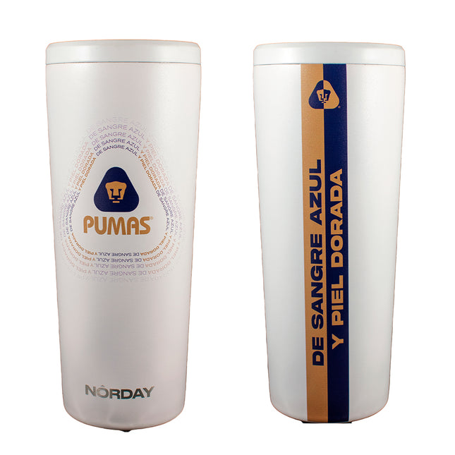 Termo Bloom 25 oz Pumas - Sangre Blanco