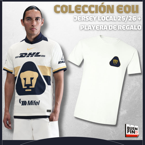 Colección EOU Hombre - Jersey Local 25/26 + Playera de Regalo