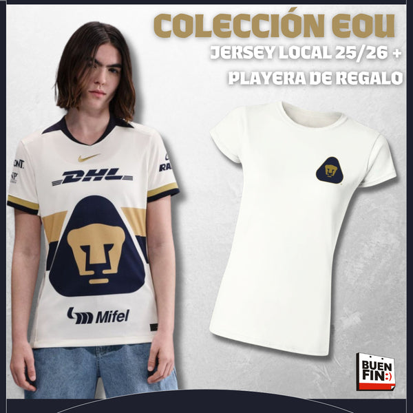 Colección EOU Mujer- Jersey Local 25/26 + Playera de Regalo