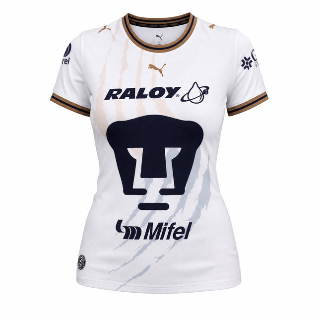 Jersey Pumas Visita Estadio 2026/27 para Mujer
