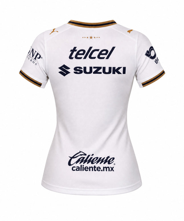 Jersey Pumas Visita Estadio 2026/27 para Mujer