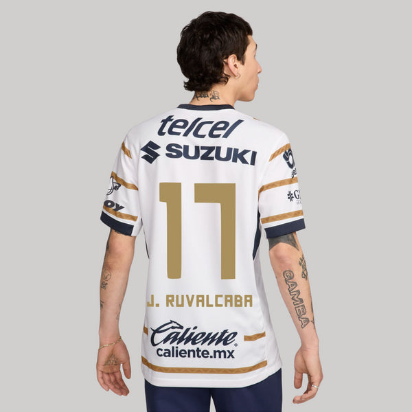 17 Jorge Ruvalcaba - Jersey Local Nike Pumas UNAM Hombre 24/25