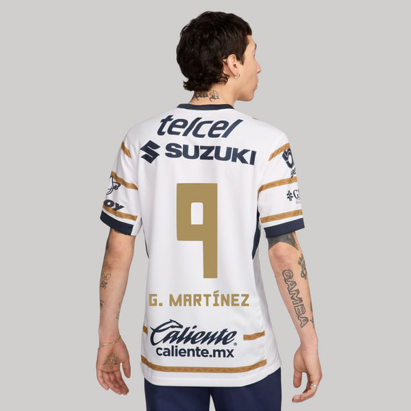 9 Guillermo Martínez - Jersey Local Nike Pumas UNAM Hombre 24/25