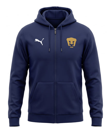 Chamarra con Capucha PUMAS teamGOAL Casuals