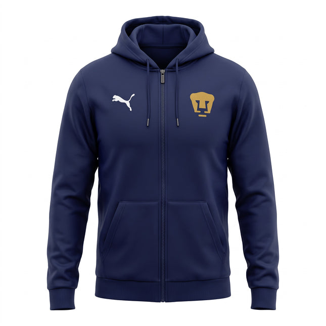 Chamarra con Capucha PUMAS teamGOAL Casuals