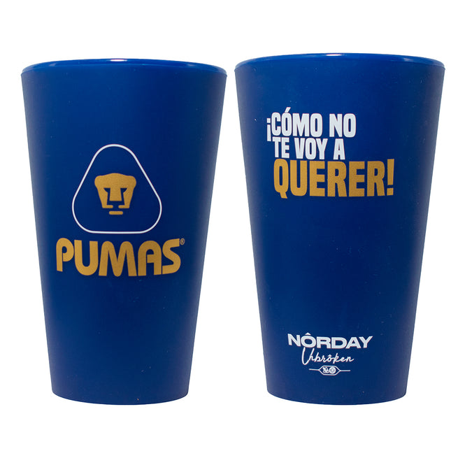 Vaso de Silicon Pumas - Azul Marino