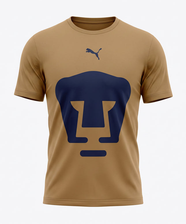 Playera Pumas Culture Take Down para Hombre - Café