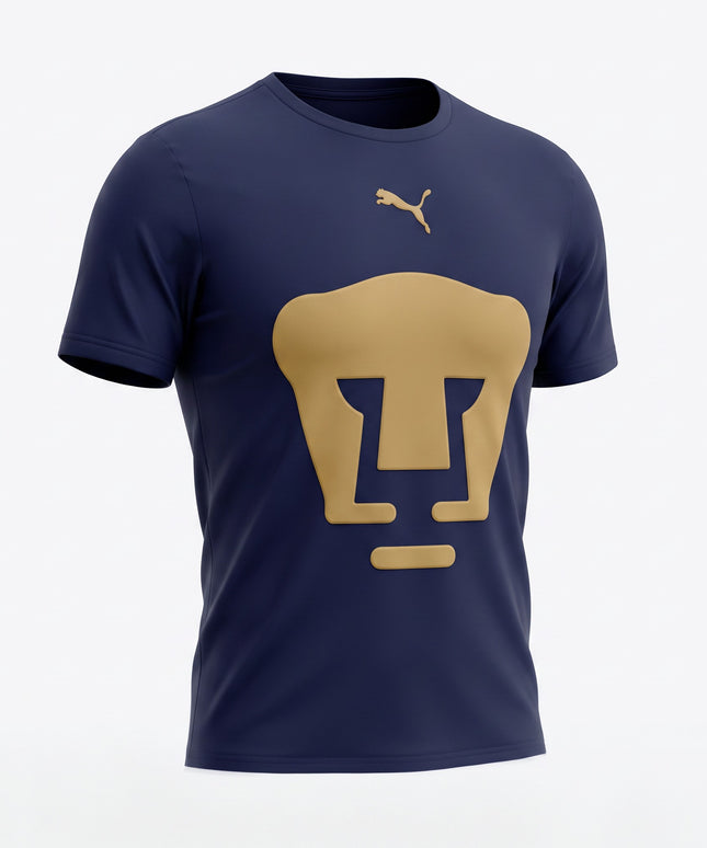 Playera Pumas Culture Take Down para Hombre - Azul Marino