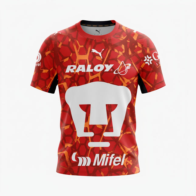 Jersey Puma de Portero Pumas UNAM Local 2026-27 – Rojo