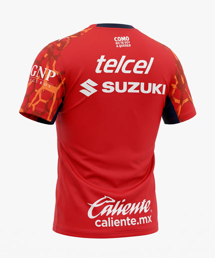 Jersey Puma de Portero Pumas UNAM Local 2026-27 – Rojo