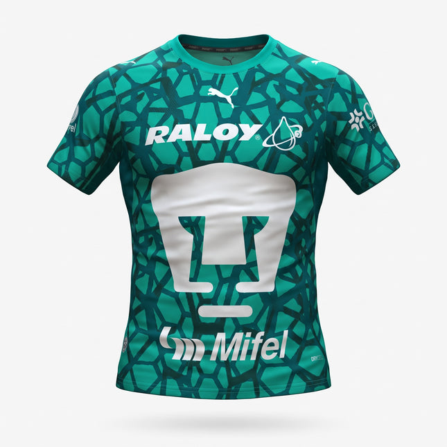 Jersey Puma de Portero Pumas UNAM Visitante 2026-27 – Verde
