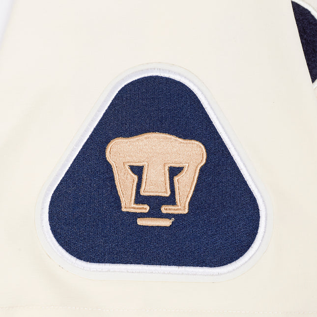 PLAYERA LIGA MX PUMAS UNAM CLASSIC CHENILLE PARA HOMBRE - BEIGE