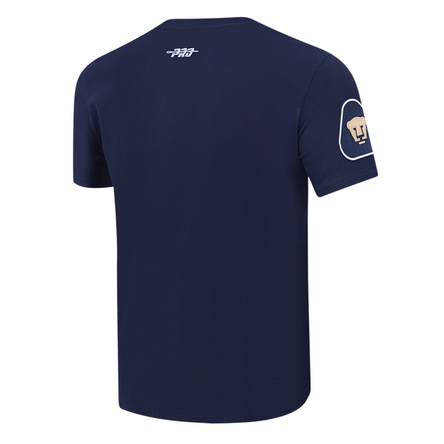 PLAYERA LIGA MX PUMAS UNAM CLASSIC CHENILLE PARA HOMBRE - AZUL MARINO