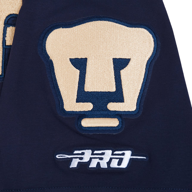 PLAYERA LIGA MX PUMAS UNAM CLASSIC CHENILLE PARA HOMBRE - AZUL MARINO