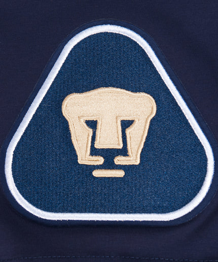 PLAYERA LIGA MX PUMAS UNAM CLASSIC CHENILLE PARA HOMBRE - AZUL MARINO