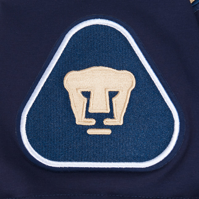 PLAYERA LIGA MX PUMAS UNAM CLASSIC CHENILLE PARA HOMBRE - AZUL MARINO